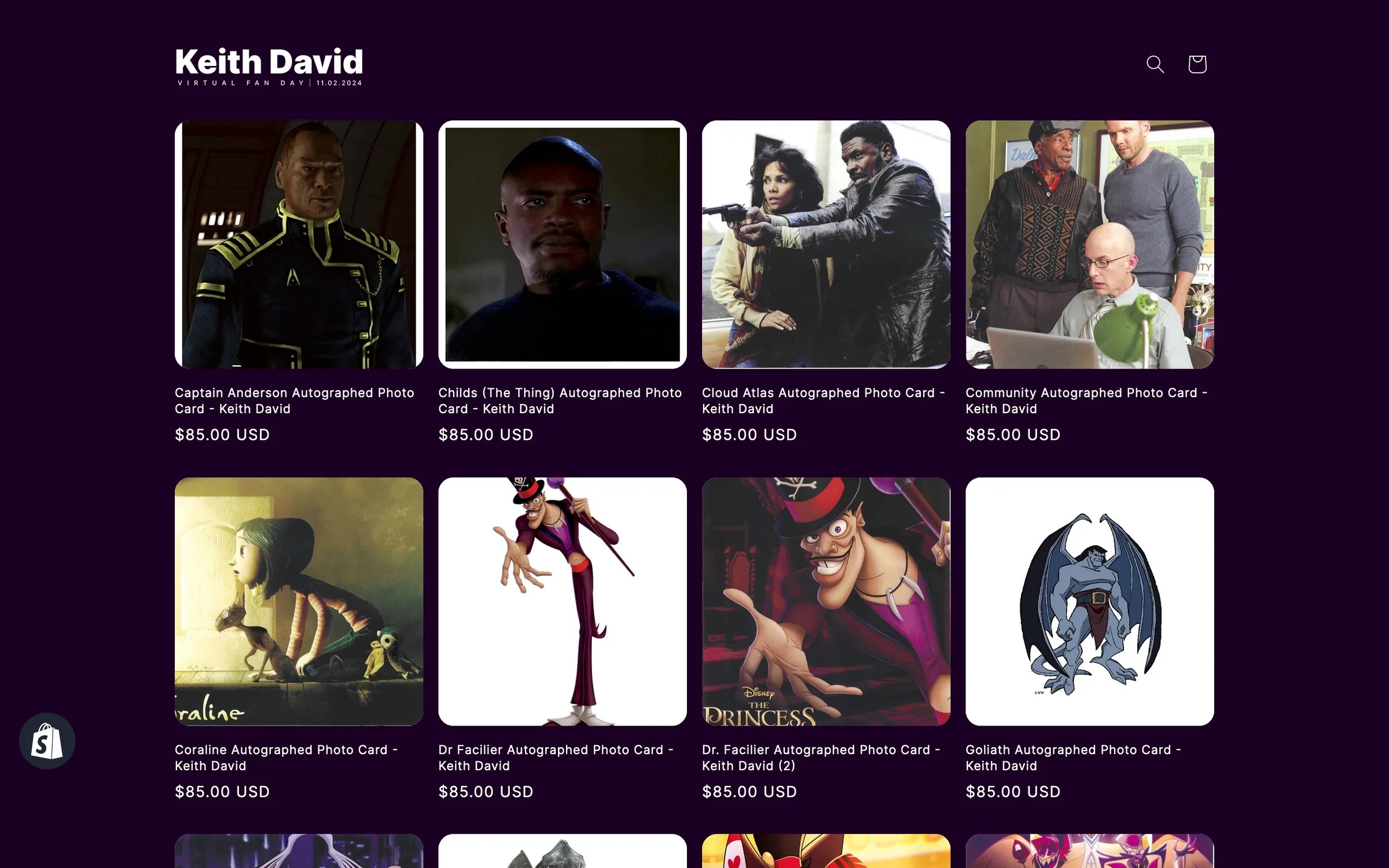 Keith David Fan Day