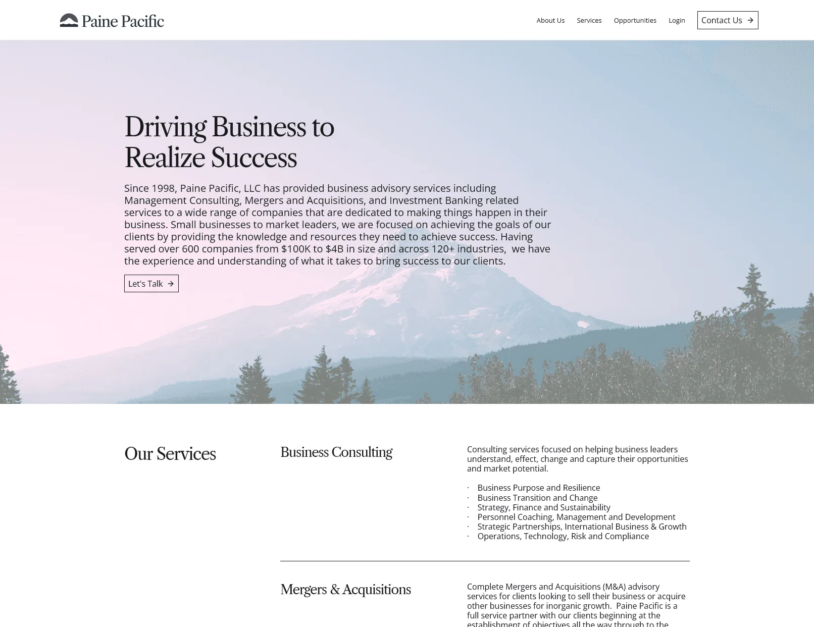 Paine Pacific