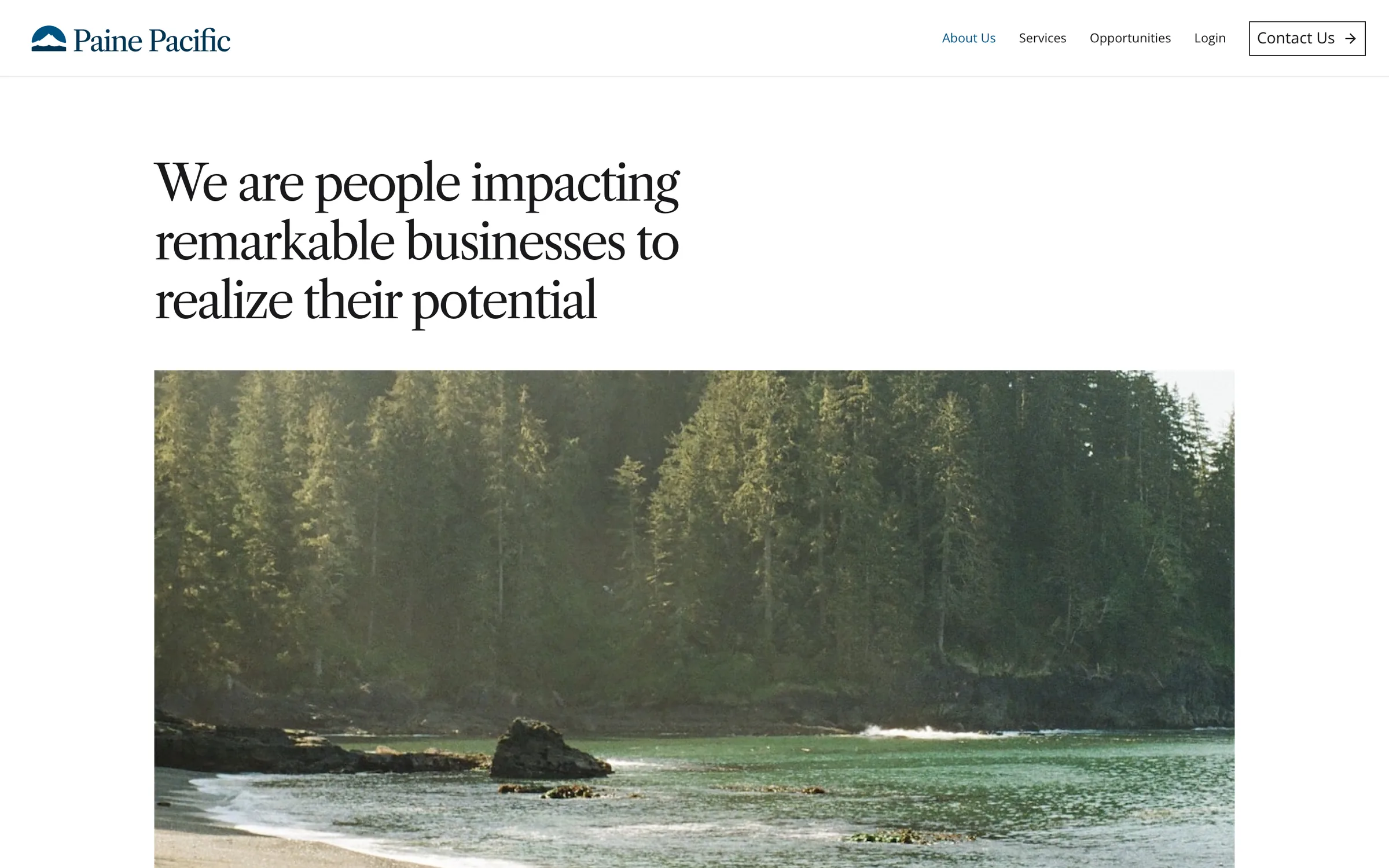 About: We are people impacting remarkable businesses to realize their potential